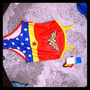 Toddler girls Wonder Woman swimsuit